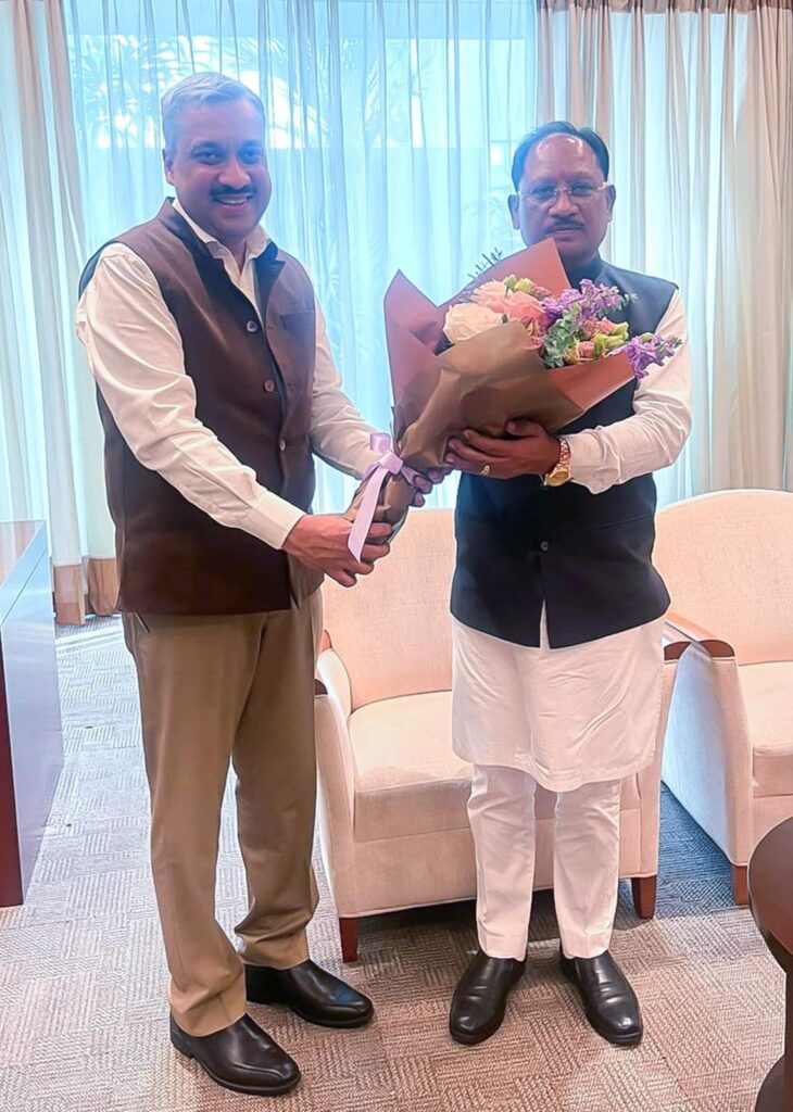 वैश्विक निवेश मानचित्र पर छत्तीसगढ़ की मजबूत पहचान बनाने की दिशा में महत्वपूर्ण पहल….SING फोरम 2026 में सहभागिता के लिए सिंगापुर पहुंचे मुख्यमंत्री श्री विष्णु देव साय.