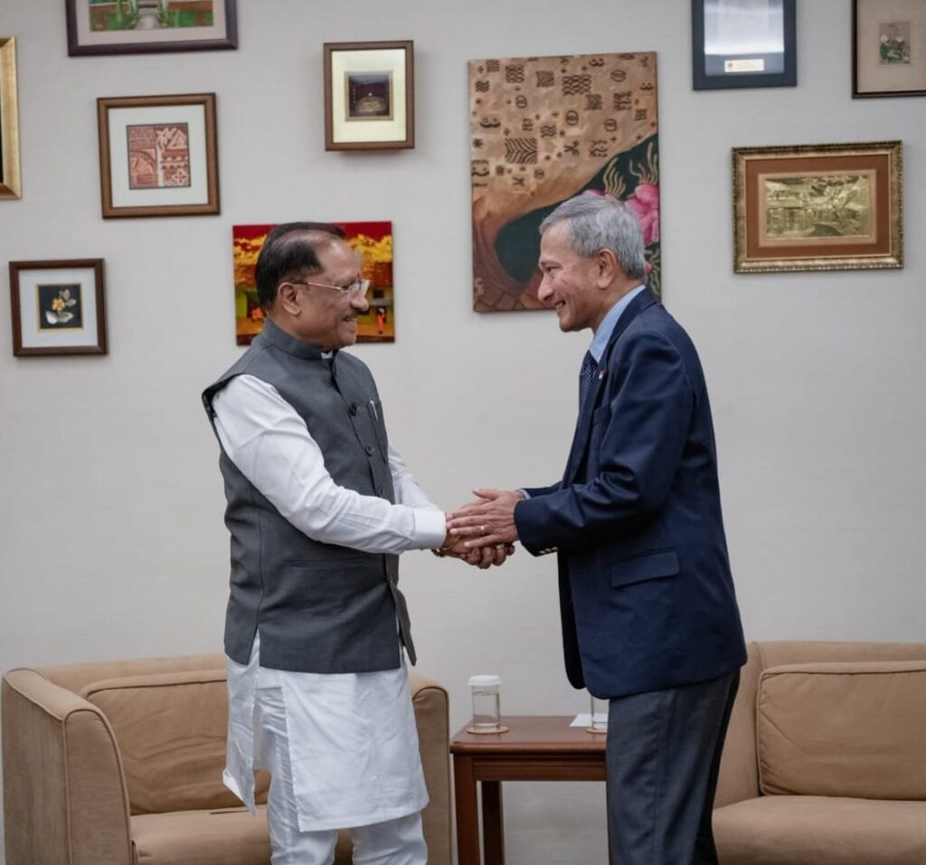 सिंगापुर में छत्तीसगढ़ ने कौशल विकास के लिए किया एमओयू, एग्रो प्रोसेसिंग में ₹350 करोड़ का नया निवेश.
