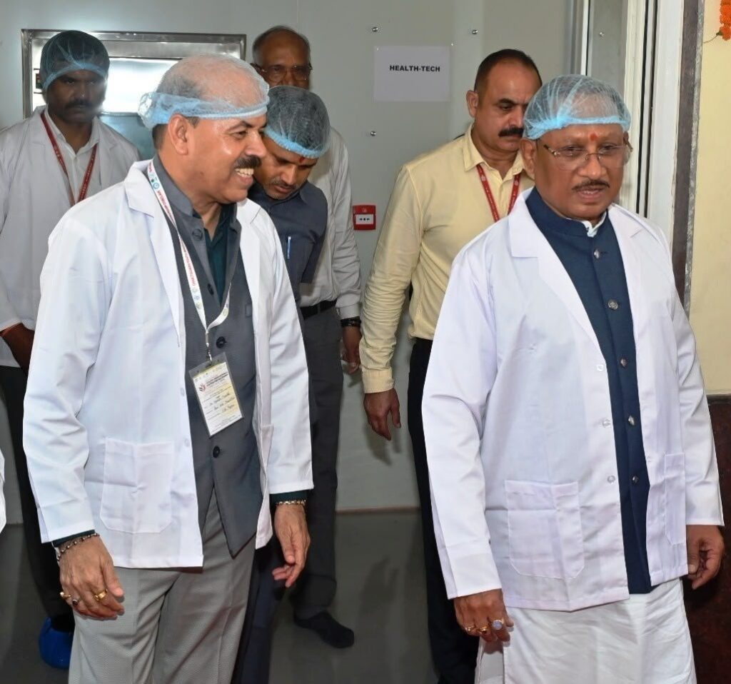 छत्तीसगढ़ में जैव-सुरक्षा अनुसंधान को मिलेगी नई ऊंचाई, बीएसएल-3 प्रयोगशाला से खुलेंगे वैज्ञानिक नवाचार के नए द्वार : मुख्यमंत्री श्री विष्णु देव साय.
