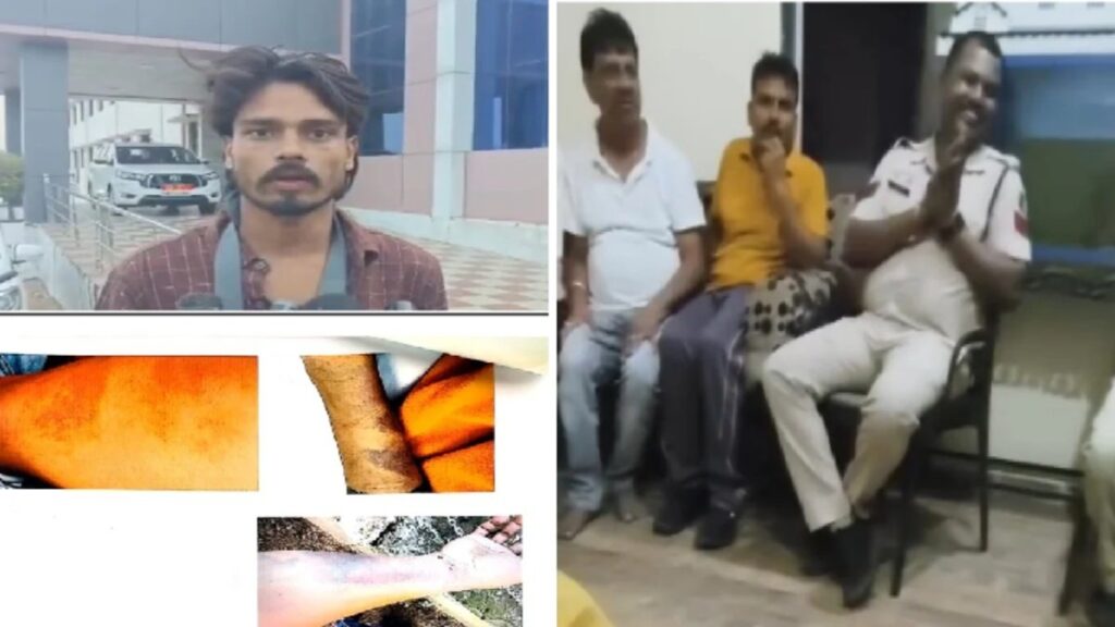 Surajpur Police Viral Video: चेकिंग के दौरान पुलिसकर्मियों पर मारपीट का आरोप, मां-बेटे ने SP कार्यालय में की शिकायत